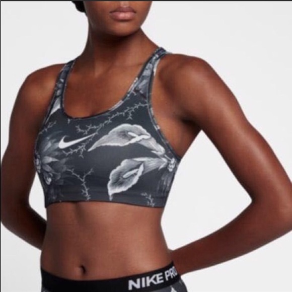 NWT Nike Floral dri-fit Sport Bra - Picture 4 of 8